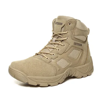 Кожени армейските обувки за мъже и жени, военни ботуши, зимни улични зимни обувки, пехотна тактически обувки, dr. обувки, армията обувки