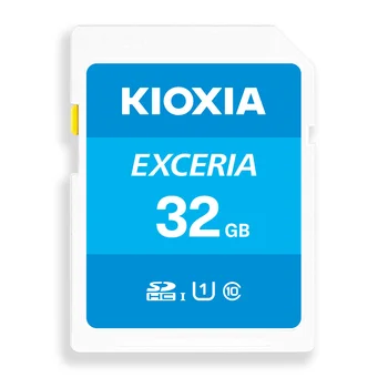 (По-рано Toshiba) KIOXIA EXCERIA SD карти 32 GB SDHC HD, 4K Видео карта Class10 UHSI С Висока Скорост на четене и 100 МВ/С За Камера Car DV SLR (По-рано Toshiba) KIOXIA EXCERIA SD карти 32 GB SDHC HD, 4K Видео карта Class10 UHSI С Висока Скорост на четене и 100 МВ/С За Камера Car DV SLR 1