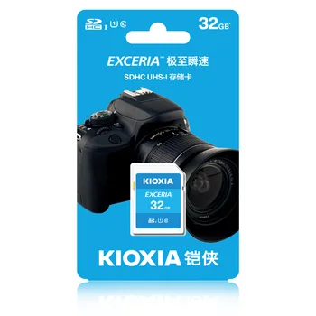 (По-рано Toshiba) KIOXIA EXCERIA SD карти 32 GB SDHC HD, 4K Видео карта Class10 UHSI С Висока Скорост на четене и 100 МВ/С За Камера Car DV SLR (По-рано Toshiba) KIOXIA EXCERIA SD карти 32 GB SDHC HD, 4K Видео карта Class10 UHSI С Висока Скорост на четене и 100 МВ/С За Камера Car DV SLR 2