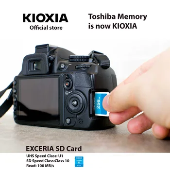 (По-рано Toshiba) KIOXIA EXCERIA SD карти 32 GB SDHC HD, 4K Видео карта Class10 UHSI С Висока Скорост на четене и 100 МВ/С За Камера Car DV SLR (По-рано Toshiba) KIOXIA EXCERIA SD карти 32 GB SDHC HD, 4K Видео карта Class10 UHSI С Висока Скорост на четене и 100 МВ/С За Камера Car DV SLR 4