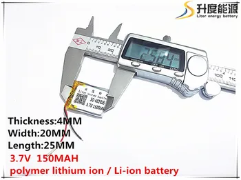 5шт [SD] 3,7 В, 150 ма, [402025] Полимерна литиево-йонна батерия за играчки, POWER BANK, GPS, mp3, mp4, мобилен телефон, динамика