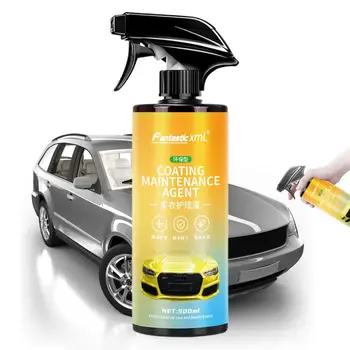 Спрей за почистване на кола 500 мл аксесоари за почистване на автомобила спрей за почистване Гъвкави средства за грижа за автомобила, направени със собствените си ръце, рум-филм за кола