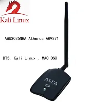 Адаптер Wi-Fi чипсет на ALFA AWUS036NHA AR9271 стандарта 802.11 b/g/n за BT5 (BackTrack 5), Кали Linux, Aircrack-NG, UBUNTU