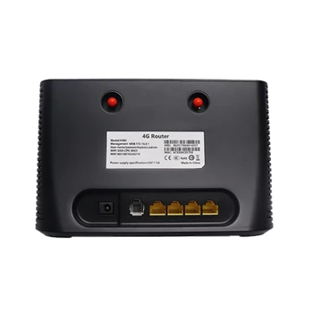 Рутер L43D 4G LTE CAT4 4xRJ45 с мрежов порт 4G WiFi Рутер 300 Mbit/с със слот за SIM-карти, WIFI Рутер 802.11 US/EU-Plug Рутер L43D 4G LTE CAT4 4xRJ45 с мрежов порт 4G WiFi Рутер 300 Mbit/с със слот за SIM-карти, WIFI Рутер 802.11 US/EU-Plug 4