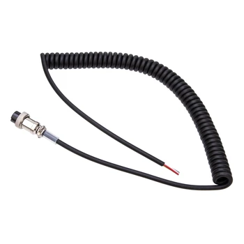8Pin Подмяна на динамиката на преносим микрофон, кабел кабел за Alinco EMS-57 EMS-53 45BA