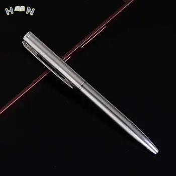 1 бр./лот, мини-метална химикалка дръжка, въртяща се дръжка джобен размер, преносима химикалка химикалка, малка маслена дръжка, изискана кратка