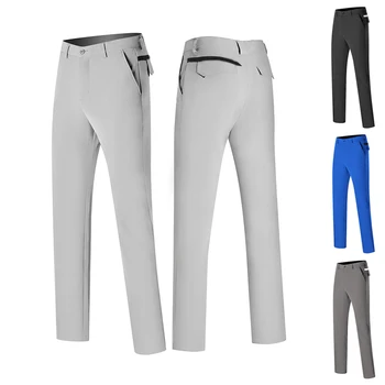 Нови мъжки панталони за голф, дишащи, абсорбиращи потта и влагата спортни панталони за голф за почивка