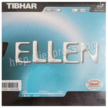 Оригиналната гума за тенис на маса Tibhar ELLEN, дугостойкая гумена защита за ракети за тенис на маса, острието на ракета, добър контрол
