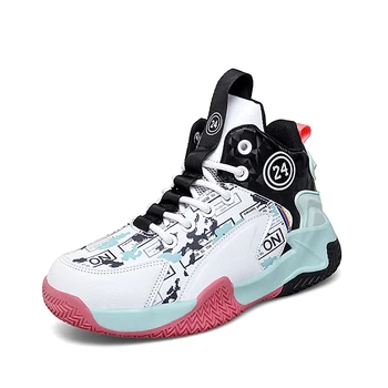 Маркови спортни обувки за момичета, детски баскетболни обувки, нескользящая дишаща баскетболни обувки за момичета