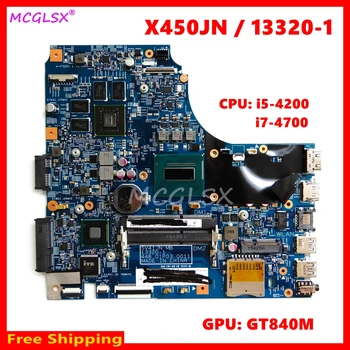 13320-1 дънна Платка за ASUS X450J X450JN SV41JN X450 A450J A450JN дънна Платка на лаптоп С i5-4200/i7-4700 CPU GT840M GPU