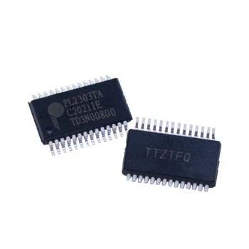 Нов оригинален PL2303TA кръпка SOP28 USB-RS232 преобразуване на серийния порт за управление на чип за IC Нов оригинален PL2303TA кръпка SOP28 USB-RS232 преобразуване на серийния порт за управление на чип за IC 3