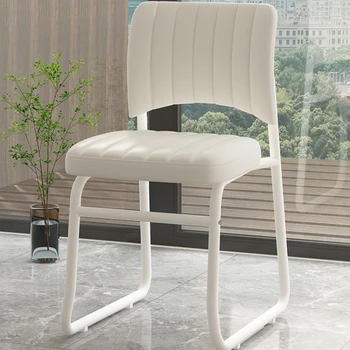 Луксозни трапезни столове Vanity Ергономичен дизайн и Модерни трапезни столове за конференция Офис дизайнер Silla Comedor Мебели за дома SR50DC