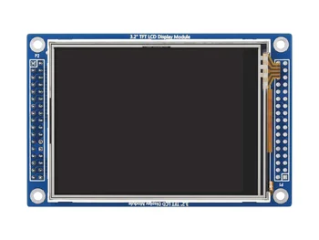 3.2-инчов сензорен LCD-дисплей 320x240 (D), Многоцветен графичен LCD дисплей 320x240, Със сензорен панел И самостоятелни контролери 3.2-инчов сензорен LCD-дисплей 320x240 (D), Многоцветен графичен LCD дисплей 320x240, Със сензорен панел И самостоятелни контролери 2