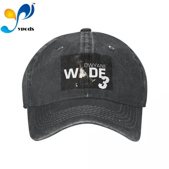 Нова марка на Аниме Дуейн Уейд възстановяване на предишното положение Памучен шапка бейзболна шапка Мъжка женска хип-хоп шапка за татко шофьор на камион