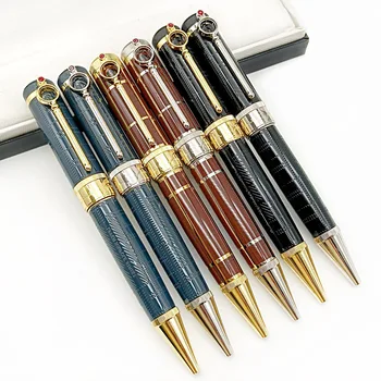 VPR Сценарист Edition Sir Arthur Conan Doyle Cross Line кафяв цвят, MB Валяк / химикалка писалка с увеличително стъкло, през цялата дизайн