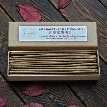 Тибетски ароматна пръчица ръчно изработени, ароматна домашна физиотерапия, Дзен медитация Буда и почистване