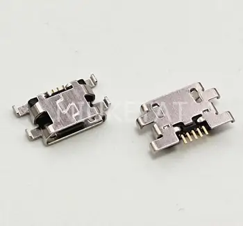 100шт Конектор Micro USB 5Pin Jack обратна изход порт за зареждане на данни хвостовая разклона за мобилен телефон Gionee GN5005 youmi 4S Mini