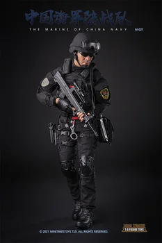 Minitimes M027 Мащаб 1/6 Азия Special Army Seal Soldier Пълен комплект подвижни фигурки за феновете