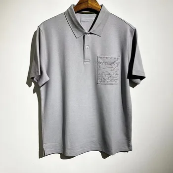 Висококачествена градинска дишаща риза с къси ръкави, ежедневни универсална тениска, градинска дрехи, съкратен блузи, тениски, дамски дрехи, мъжки дрехи Висококачествена градинска дишаща риза с къси ръкави, ежедневни универсална тениска, градинска дрехи, съкратен блузи, тениски, дамски дрехи, мъжки дрехи 2