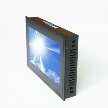 -20 ~ 70 Широк температурен 7-инчов сензорен монитор с висока яркост 1000 cd/m