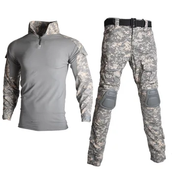 Мъжки Военни Тактически Панталон G3 CP Камуфляжные Мультикамерные Коленете-Карго, Панталони, Работно Облекло, Бойна Форма, Dr. Ризи за Еърсофт оръжия