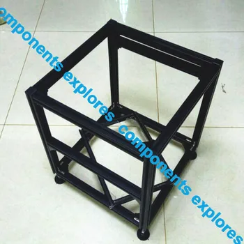 Рамка за развитието гиперкуба 400*400*400 400*400*500 400*400*600 Детайли, отпечатани на 3D-принтер, черен или сребрист цвят