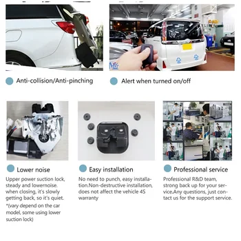 За Hyundai H1 2017-2023 електрическа задна врата, автоматично отваряне на багажника, автомобилен подемник, комплект за захранване на задната врата За Hyundai H1 2017-2023 електрическа задна врата, автоматично отваряне на багажника, автомобилен подемник, комплект за захранване на задната врата 3
