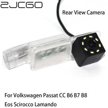ZJCGO CCD HD задно виждане за Кола Обратно на Гръб Паркинг Водоустойчива Камера за Volkswagen Passat CC B6 B7 B8 Eos Scirocco Lamando