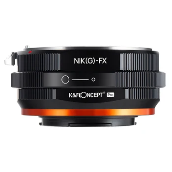 Адаптер за обектив K & F Concept Pro Nikon G F Ai за обектив Fujifilm Fuji X X-Pro2, X-A2, X-E1.X-T1 XH2 XS10 X100V