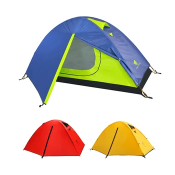 L35 Двупластова палатка за къмпинг на един човек, градинска и плажна риболов, преносима ветрозащитная и водоустойчив палатка за къмпинг