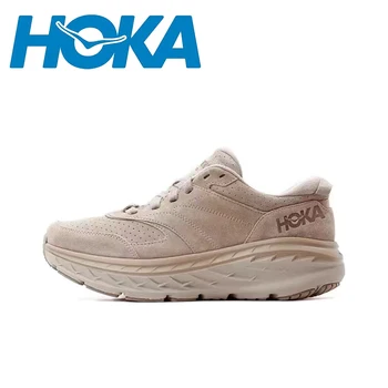 HOKA Bondi L GTX мъжки и дамски градинска обувки за трекинг, пътна обувки за пътуване, заглушителен нескользящие маратонки на платформа с дебела подметка