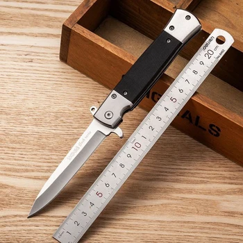 Многофункционален сгъваем нож с висока твърдост SOG, швейцарския военен нож, преносим мини-нож, нож за оцеляване в дивата природа
