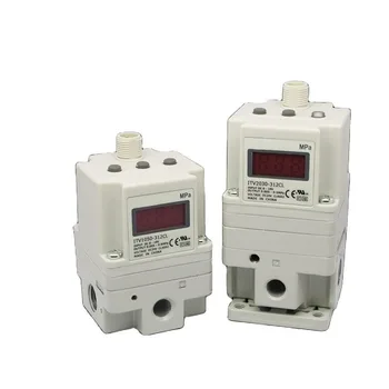 Электропневматический регулатор на пропорционален вентил тип SMC ITV1030/1050/2010/2030/2050/2090/3050-312-212-012-042- 322N/L SMC Тип E