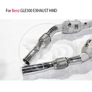 Выпускная система HMD Високопроизводителния тръба за канализация Benz GLE500 Catalyst Converter Header Выпускная система HMD Високопроизводителния тръба за канализация Benz GLE500 Catalyst Converter Header 4