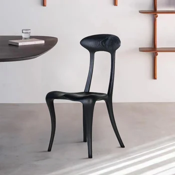 Луксозни трапезни столове в ретро стил, дървен дизайн на дома, минималистичные трапезни столове, модерна и релаксираща мебели за дома Silla Comedor WZ50DC