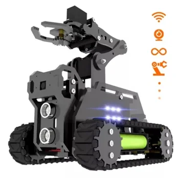aspberry PI 4 поколение 4B/3Б Робот-танк WiFi Камера AI Видео Машина, Робот