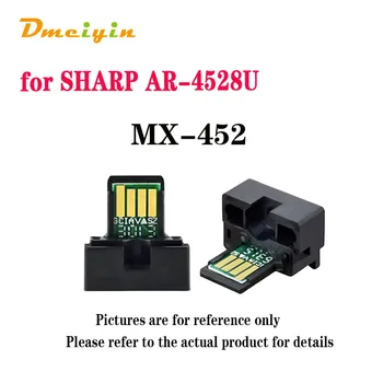 Висококачествен тонер чип WW версия BK Color MX-452 MX-452 за принтер Sharp AR-4528U