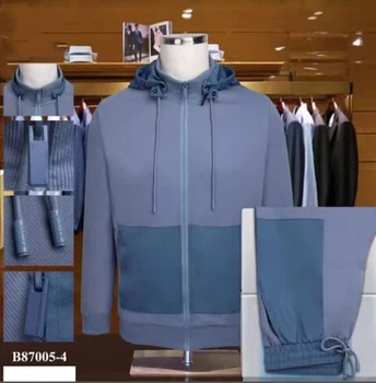 Комплект спортни облекла BILLIONAIRE Zanebono за мъже 2023-2024, нова памучен Спортна мода, отлично качество, с качулка, външната бродерия, M-3XL