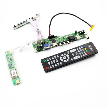 А контролер LCD телевизор поддържа TV AV VGA Аудио USB HDMI-Съвместим за 15,4 инча B154EW06 V0 LP154WX4-TLC5 LCD панела 1280*800