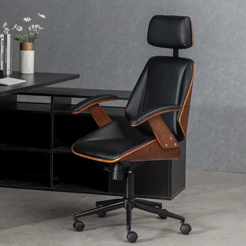 Модерни офис стол с въртяща се облегалка, компютърни, офис столове за почивка, кресло на шефа, Офис мебели за всекидневната
