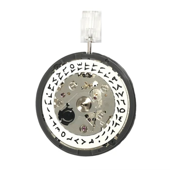 1 бр. с часовников механизъм Автоматичен механичен механизъм NH35A 24 скъпоценни камъни на висока точност бял