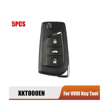 Xhorse XKTO00EN Универсална кабелна дистанционно ключодържател 3 бутона за Toyota Type за VVDI Key Tool 5 бр./лот Xhorse XKTO00EN Универсална кабелна дистанционно ключодържател 3 бутона за Toyota Type за VVDI Key Tool 5 бр./лот 2