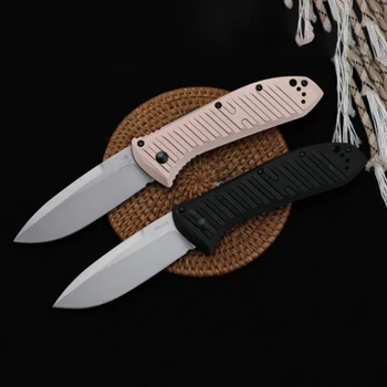 Къмпинг Висококачествен сгъваем нож BM 5700 за оцеляване по време на риболов, лов, сигурност, ножове за защита, джобен инструмент EDC
