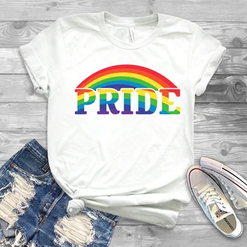 2020 Забавна тениска с изображение на хартата на ЛГБТ-дъгова гордост с участието на хартата на ЛГБТ, реколта дрехи лесбийки, хипстерские върхове, естетична тениска