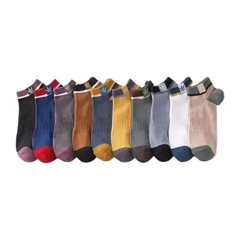 10 чифта мъжки чорапи, удобни диша, абсорбираща потта, за спорт