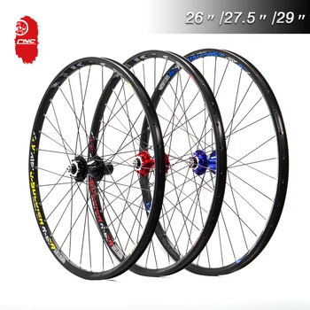 Гума за планински велосипеди с ЦПУ МТБ 26/27,5/29 Er, предни 2 задни 4 носещи, на велосипедни дискови спирачни колела, 32 дупки