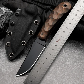 Висок клас боен спасителния нож 80crv2, ножове Бауи за дивата природа, походный походный нож за самозащита, ловен нож, от нож на улицата