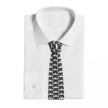 Вратовръзки за игрови контролери, мъжки и женски, от полиестер 8 см, за любителите на игри вратовръзка за мъжка мода, е тесен ежедневни облекла, Gravatas, сватбен офис Вратовръзки за игрови контролери, мъжки и женски, от полиестер 8 см, за любителите на игри вратовръзка за мъжка мода, е тесен ежедневни облекла, Gravatas, сватбен офис 2