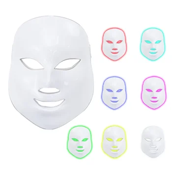 За домашна употреба 7 цвята led фотонен биосветодио дный тият за премахване на пигментация Грижи за кожата на лицето и терапевтична маска За домашна употреба 7 цвята led фотонен биосветодио дный тият за премахване на пигментация Грижи за кожата на лицето и терапевтична маска 2