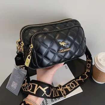 Нова мода дамски малка квадратна чанта 2023, дамски скъпа чанта-месинджър, женствена чанта през рамо, ежедневни модерна чанта за телефон